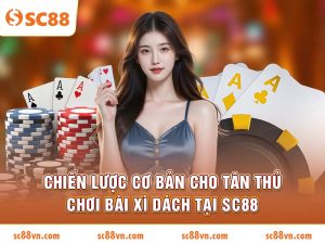 Chiến lược cơ bản cho tân thủ chơi Bài Xì Dách tại SC88
