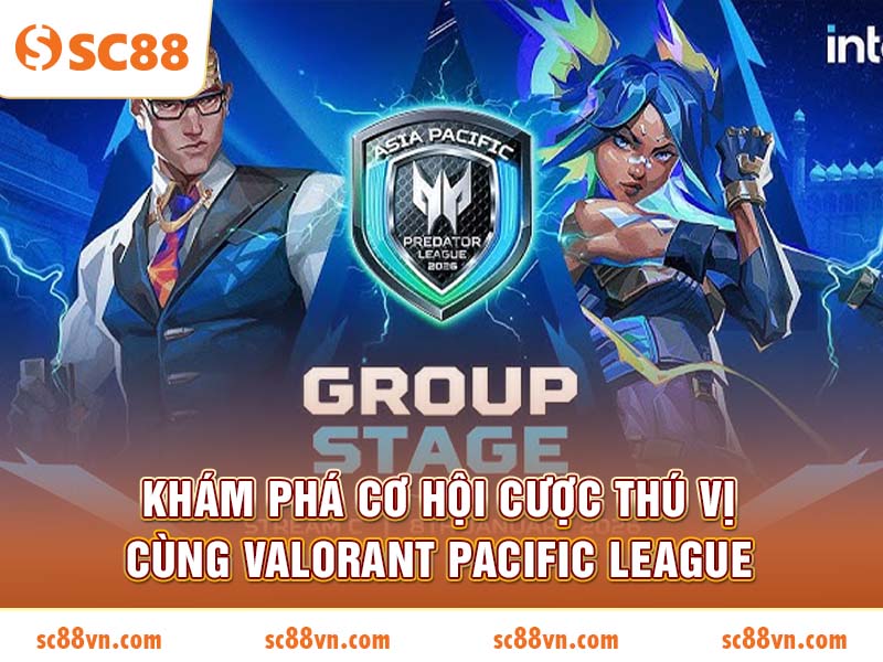 Khám phá cơ hội cược thú vị cùng Valorant Pacific League