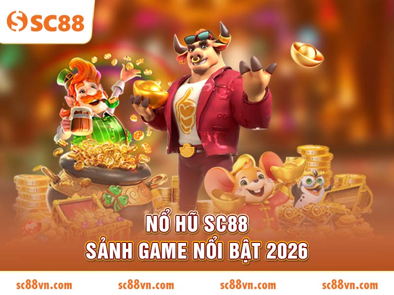 Nổ hũ SC88 – Sảnh game nổi bật 2026