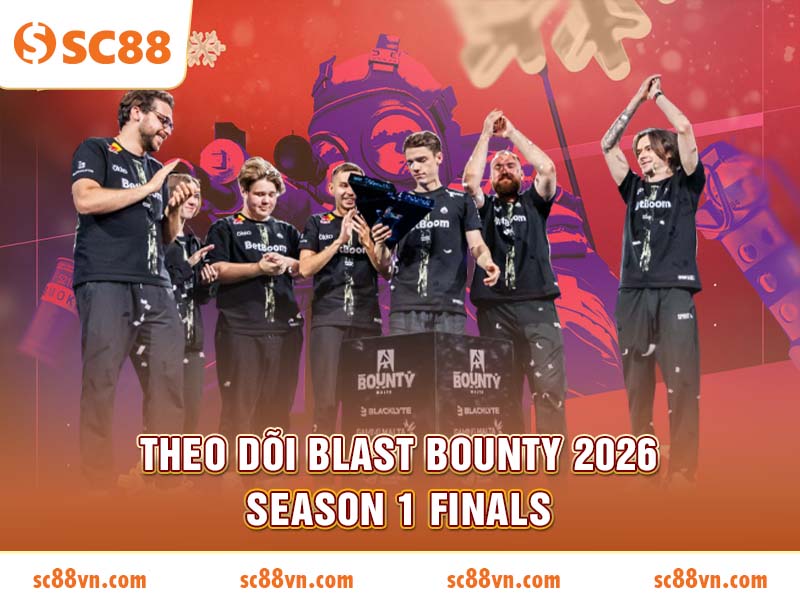Theo dõi BLAST Bounty 2026 Season 1 Finals