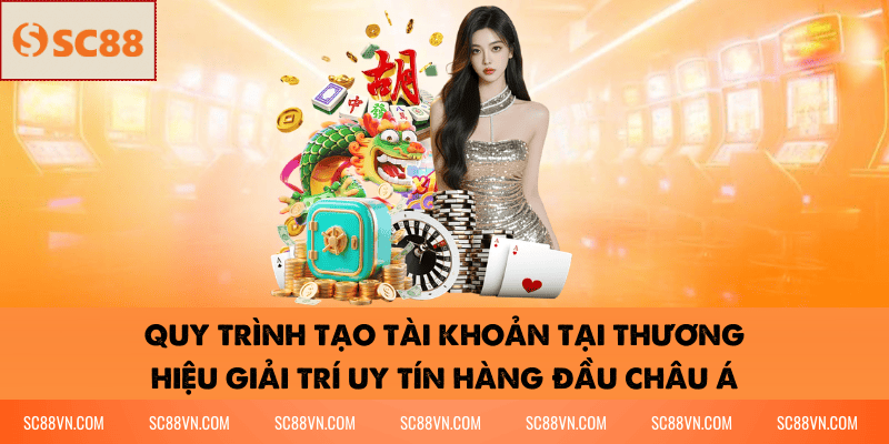 Quy trình tạo tài khoản tại thương hiệu giải trí uy tín hàng đầu châu Á